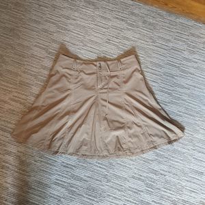 Athleta tan skort sz. 14p